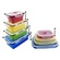 Lunchbox Silicone Assorted Set 4pc Assorted Artigee