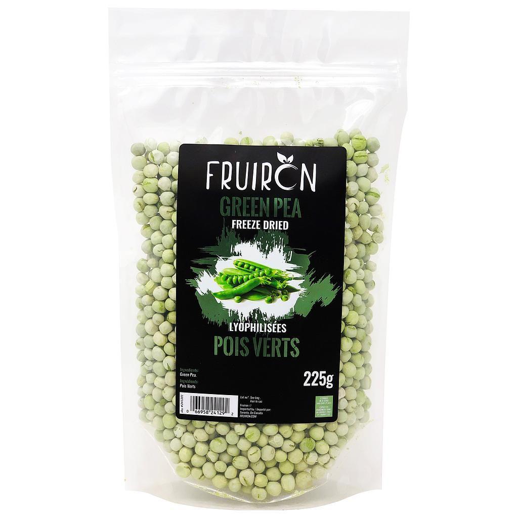Green Pea Whole Freeze Dried 225 g Fruiron