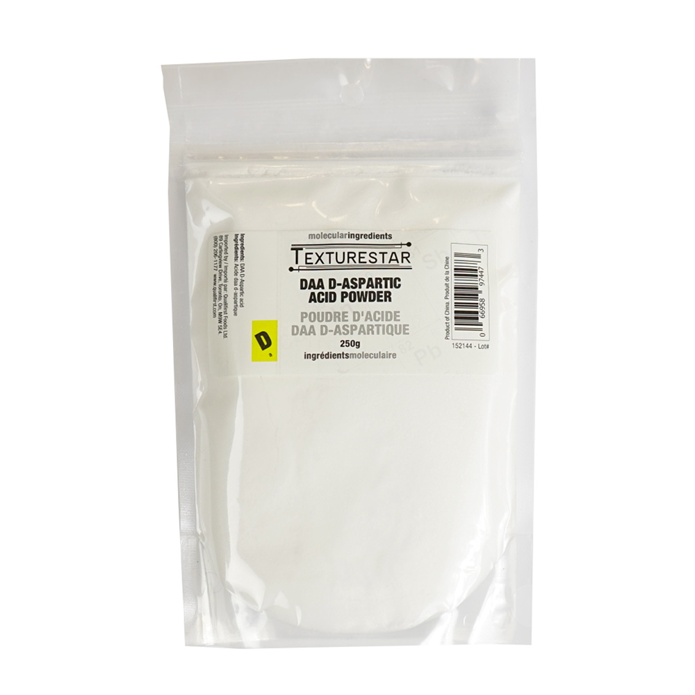 DAA D-Aspartic Acid Powder - 250 g Texturestar