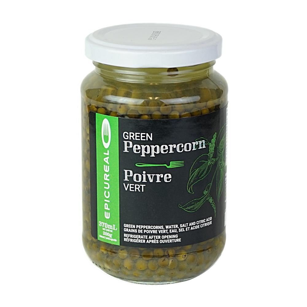 Green Peppercorn Whole in Brine 370 ml Epicureal