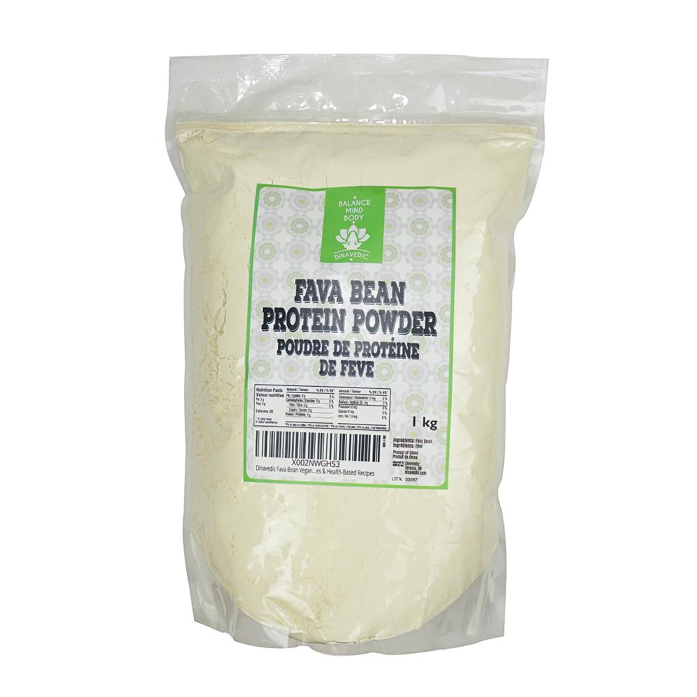 Fava Bean Protein Powder - 1 kg Dinavedic