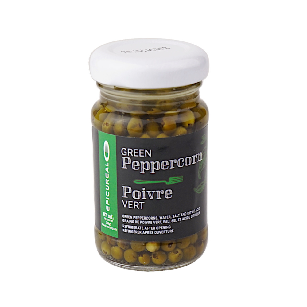 Green Peppercorn Whole in Brine 4 x 50 ml Epicureal