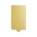Rectangle Mini Cake Base Board Gold 100x60mm 100 pc Artigee