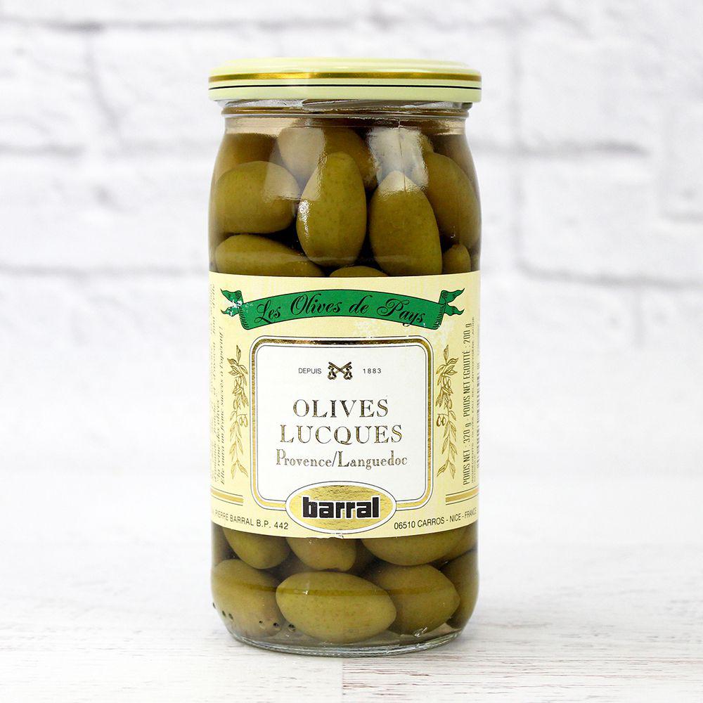 Lucques Green Olives 335 g Barral