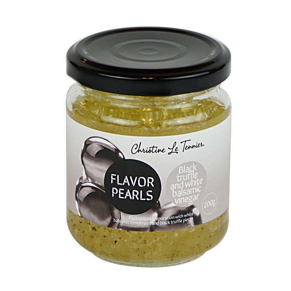 Flavour Pearls Black Truffle with White Balsamic 200 g Christine Tennier