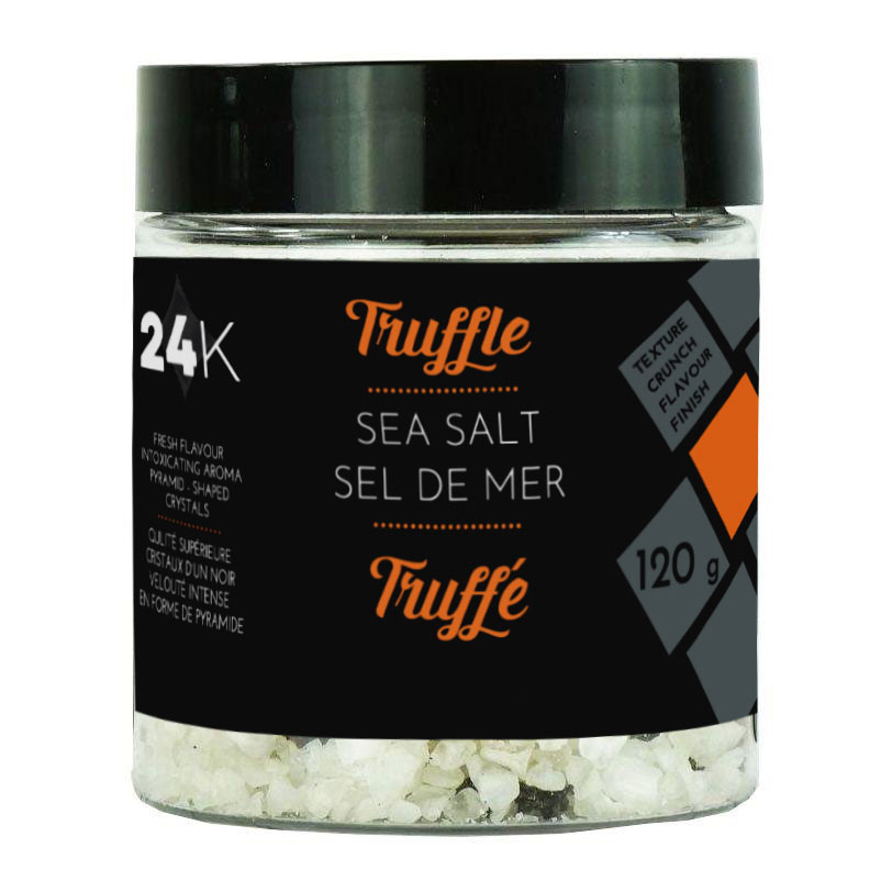 Sea Salt with Truffle Fine (2%) 120 g 24K