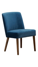 [MID1125] Mido Elegant Dining Chair - Midnight  Blue Wudern