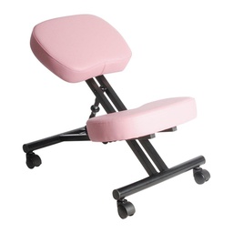 [WDK-1004] Kneeling Chair - Pink Leather Wudern