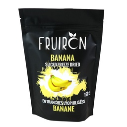 [241202] Banana Sliced Freeze Dried 150 g Fruiron