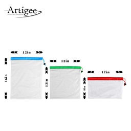 [ARTG-8003KIT] Mesh Bag for Veg (4S4M4L) Set 1 pc Artigee