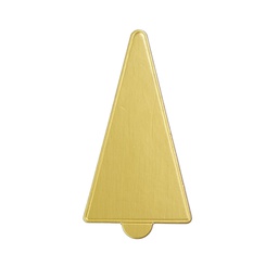 [ARTG-8500G] Triangle Mini Cake Base Board Gold 115x64mm 5000 pc Artigee