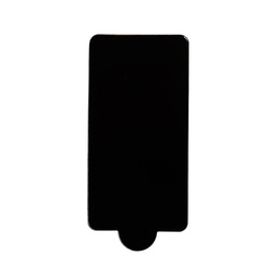 [ARTG-8520B] Rectangle Mini Cake Base Board Black 102x53mm 5000 pc Artigee