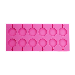 [ARTG-9200] Silicone Mold Lollipop 12 Cavity 1 ct Artigee