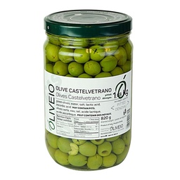 [121641] Castelvetrano Green Pitted Olives 1.68 kg Oliveio