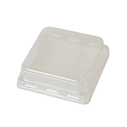 [ARTG-8410-LID] Plastic Dessert Cup Lids 60ml 500 pc Artigee