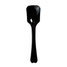 [ARTG-8604] Plastic Spoons Gelato Black 10cm 100 pc Artigee
