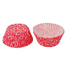 [ARTG-8365] Cupcake Paper Liners Hearts 5cm 100 pc Artigee