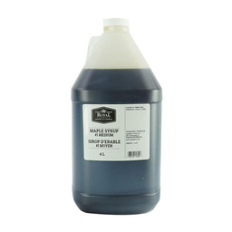 [258125] Maple Syrup Organic 100% Pure GRADE A 4 L (by Liter(s)) Royal Command