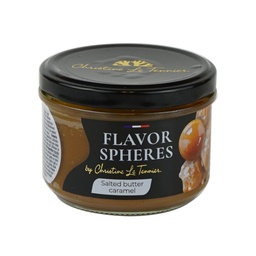 [163801] Flavour Spheres 20 mm Salted Butter Caramel 250 g Christine Tennier
