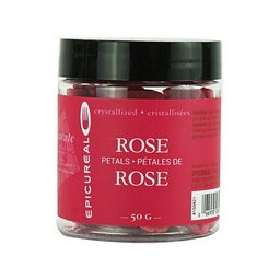 [150821] Crystallized Rose Petals Large 50 g Epicureal