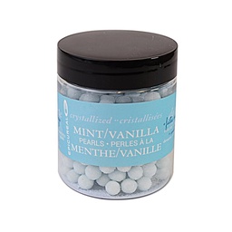 [150901] Cryst Mint/Vanilla Pearls (Blue) - 90 g Epicureal