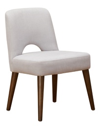 [MOD7412] Modena Wide Dining Chair - Grey Wudern