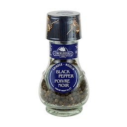 [186451] Black Peppercorn Grinder 45 g Drogheria