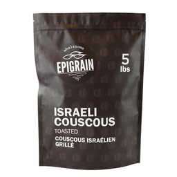 [204286] Israeli Toasted Couscous 5 lbs Epigrain